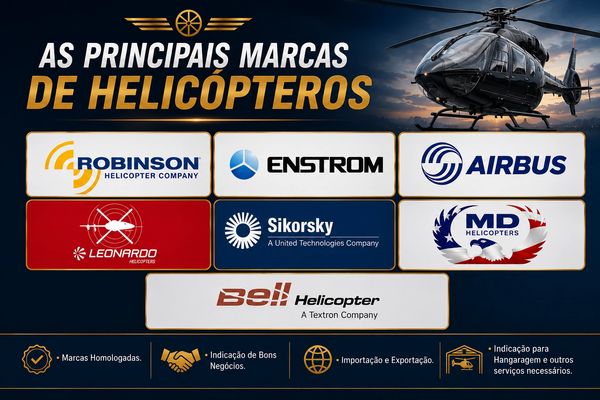 Diversas marcas
Atuamos em assessoria para leilões de aeronaves no Brasil....