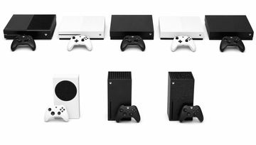 Xbox one and Xbox Series X|S consoles with matching controllers. HDMI Port Replacement.