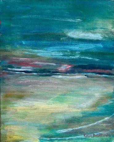 "Ocean at Main Beach"
Standing with toes in the sand watching the sun disappear.