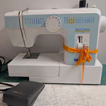 Modern White Multitasker sewing machine lightweight