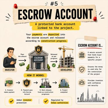 Escrow Account
A protected bank account linked to the project.