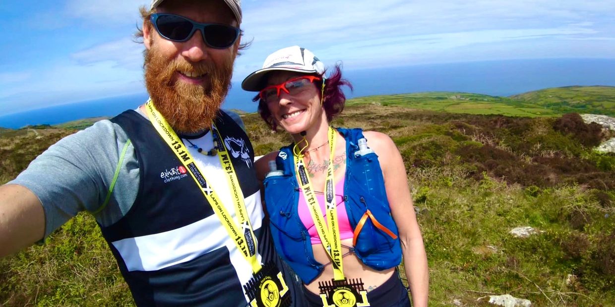 Martin Penney and Sarah Lively your experienced running guides