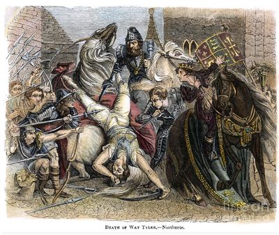 The Death of Wat Tyler 1381