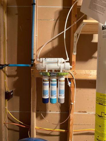 Brand new Reverse Osmosis system installed in Hamilton county