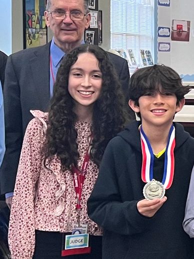 Max Martin, a Young Inventors Judge and young inventor winner,