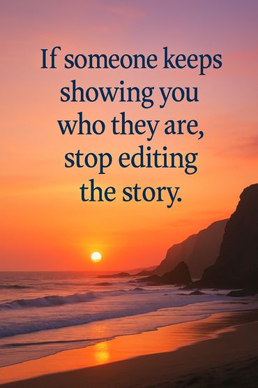 If someone keeps sobbing you who they are stop editing the story