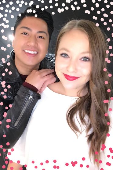 Example of photo booth picture