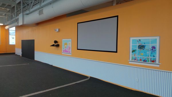 Interior painting - Blast Fitness in Chicago IL