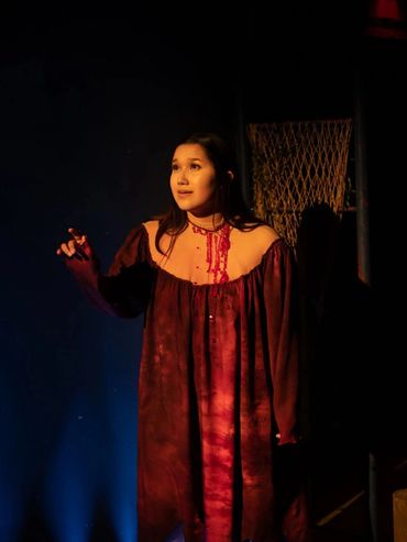 Kalie as Polyxena in "These Women of Troy."