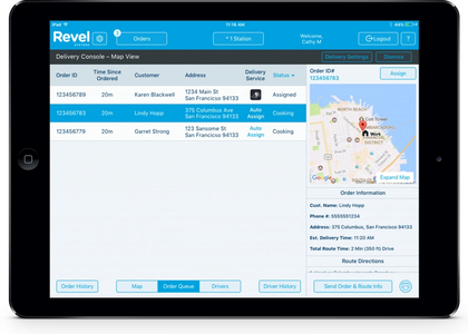 delivery point of sale