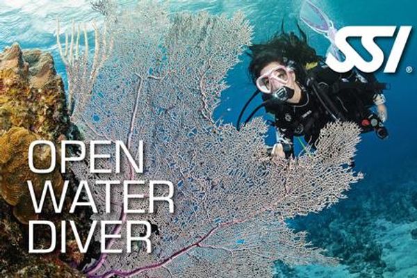 SSI open water diving certification course 
