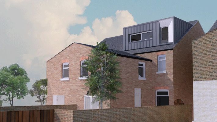 Modern Loft Dormer Extension in Southport Merseyside by David Machell Architect