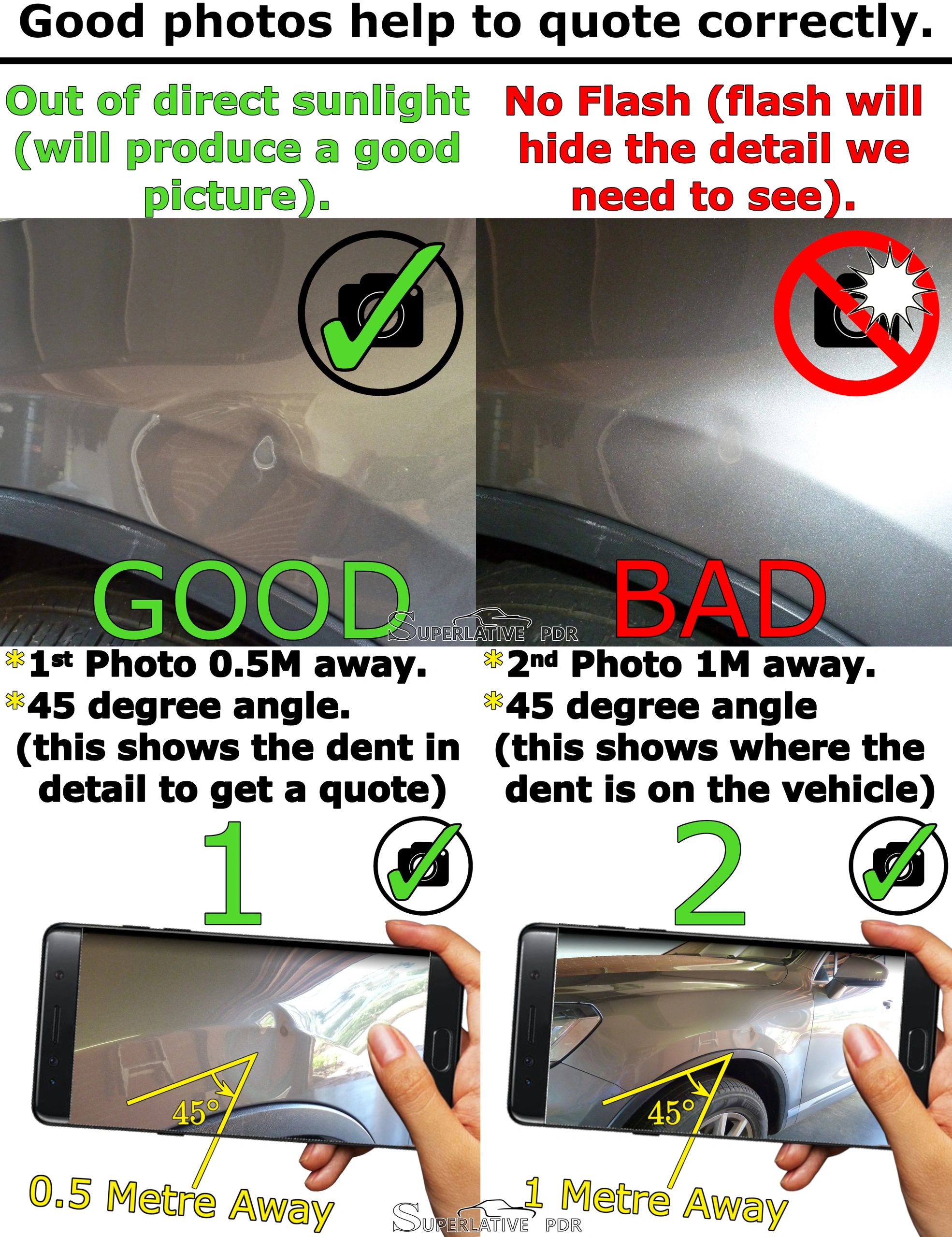 Good photos help to quote correctly.
https://dent-pdr.business.site
Paintless Dent Removal Perth