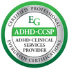 Badge to show ADHD Clinical Services Provider certification