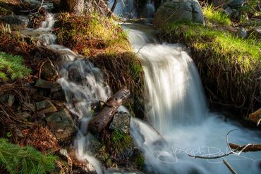 Spring waterfalls in Shirley Canyon-A001