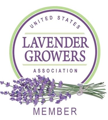 The logo of lavender growers