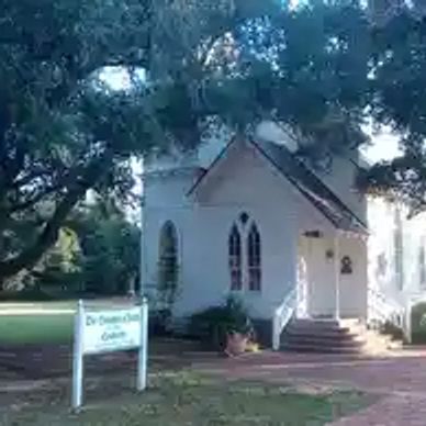 The Gothic revival Episcopal Church built in 1870.