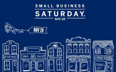 Shop Small Saturday logo for Calvert's 2026 Shop Small Saturday