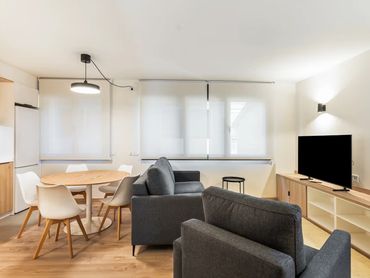 Saló d'apartament turístic a Bagà — Be 1960