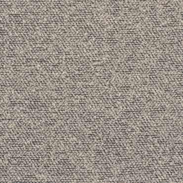 Close-up of textured gray woven fabric with a subtle pattern.