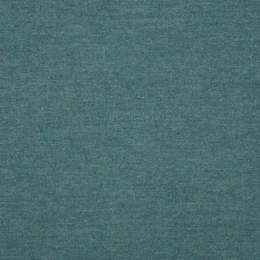 Close-up of textured teal fabric material.