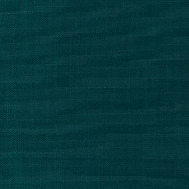 Close-up of dark teal fabric texture with visible weave pattern.