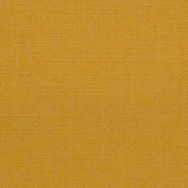 Close-up of mustard yellow fabric texture.