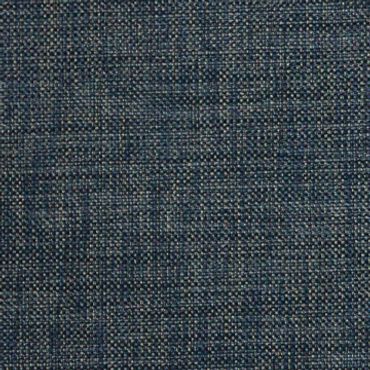 Close-up of textured dark blue fabric with woven pattern.