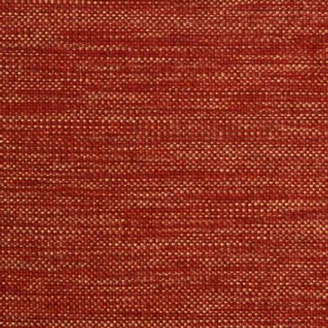 Close-up of textured red fabric with woven pattern.