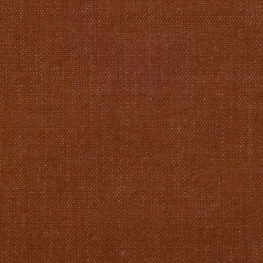 Close-up of textured brown fabric with fine weave.