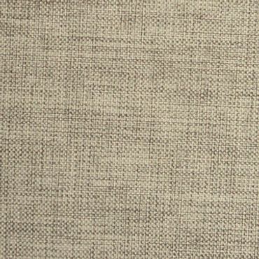 Close-up of beige textured fabric with a woven pattern.