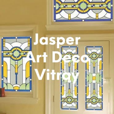 Jasper Art Deco Vitray