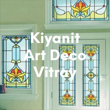 Kiyanit Art Deco Vitray