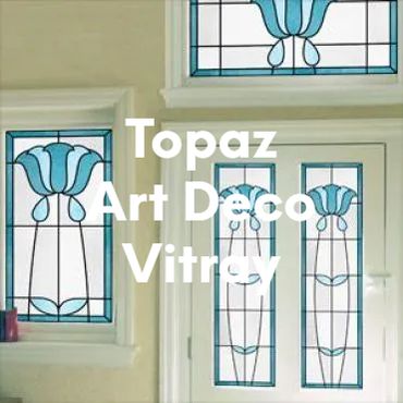 Topaz Art Deco Vitray
