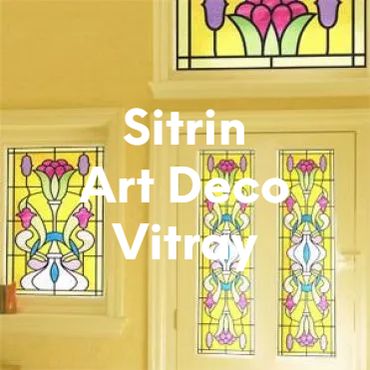 Sitrin Art Deco Vitray