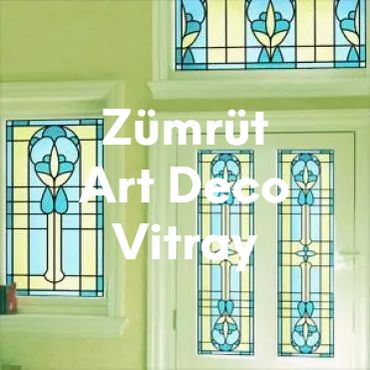 Zümrüt Art Deco Vitray