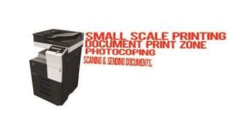 Scan and Send or receive Documents via Email  from or to your Sivo multimedia Print Shop. print room