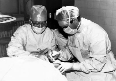 Performing foot surgery in the People's Republic of China