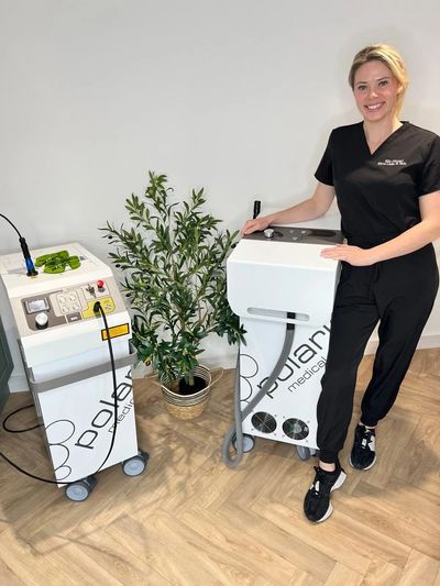 Nurse-led laser hair removal in Reading using the Polaris ND:YAG laser at Elyte Laser & Skin