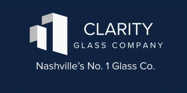 Logo of Clarity Glass Company, Nashville's top glass provider.