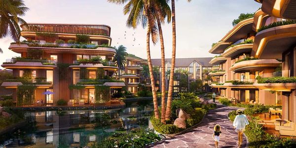 bahçeli havuzlu site