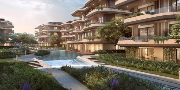 havuzlu site içi ev