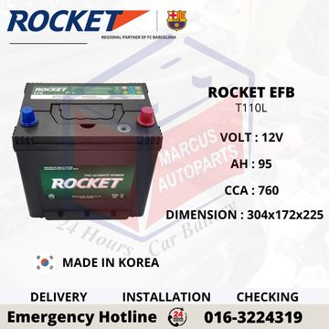 ROCKET EFB T110 CAR BATTERY