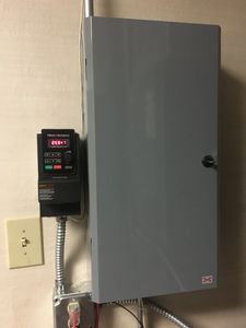 Prolon Control with Variable Frequency Drive Air Handler