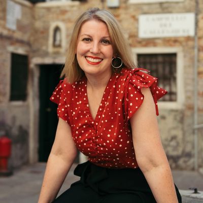 Adrianne Roberts, Executive Director in Venice, Italy 
