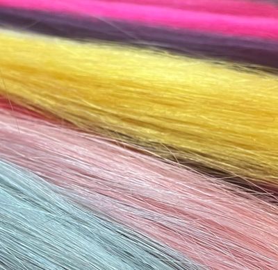 multi-color hair extension options