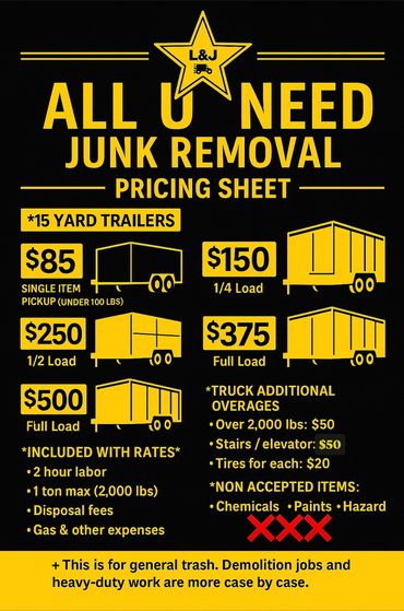 ⭐ We Have Some of the Best Rates ⭐️
Straight up, we keep our pricing fair, upfront, and honest