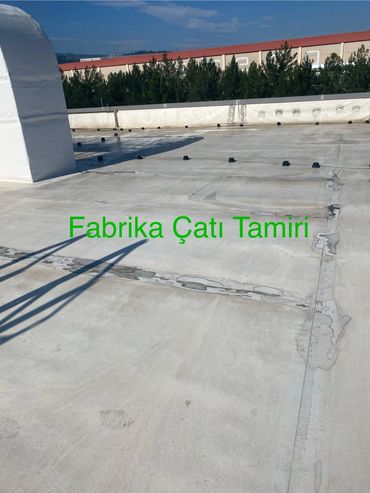 Çatı tamiri fabrika