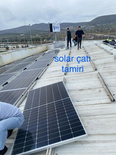 ges fabrika çatı tamiri