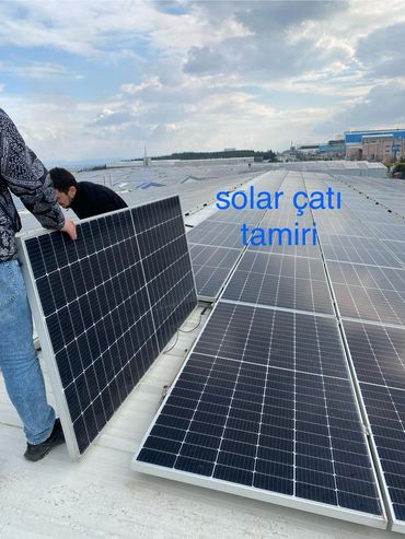 ges fabrika çatı tamiri